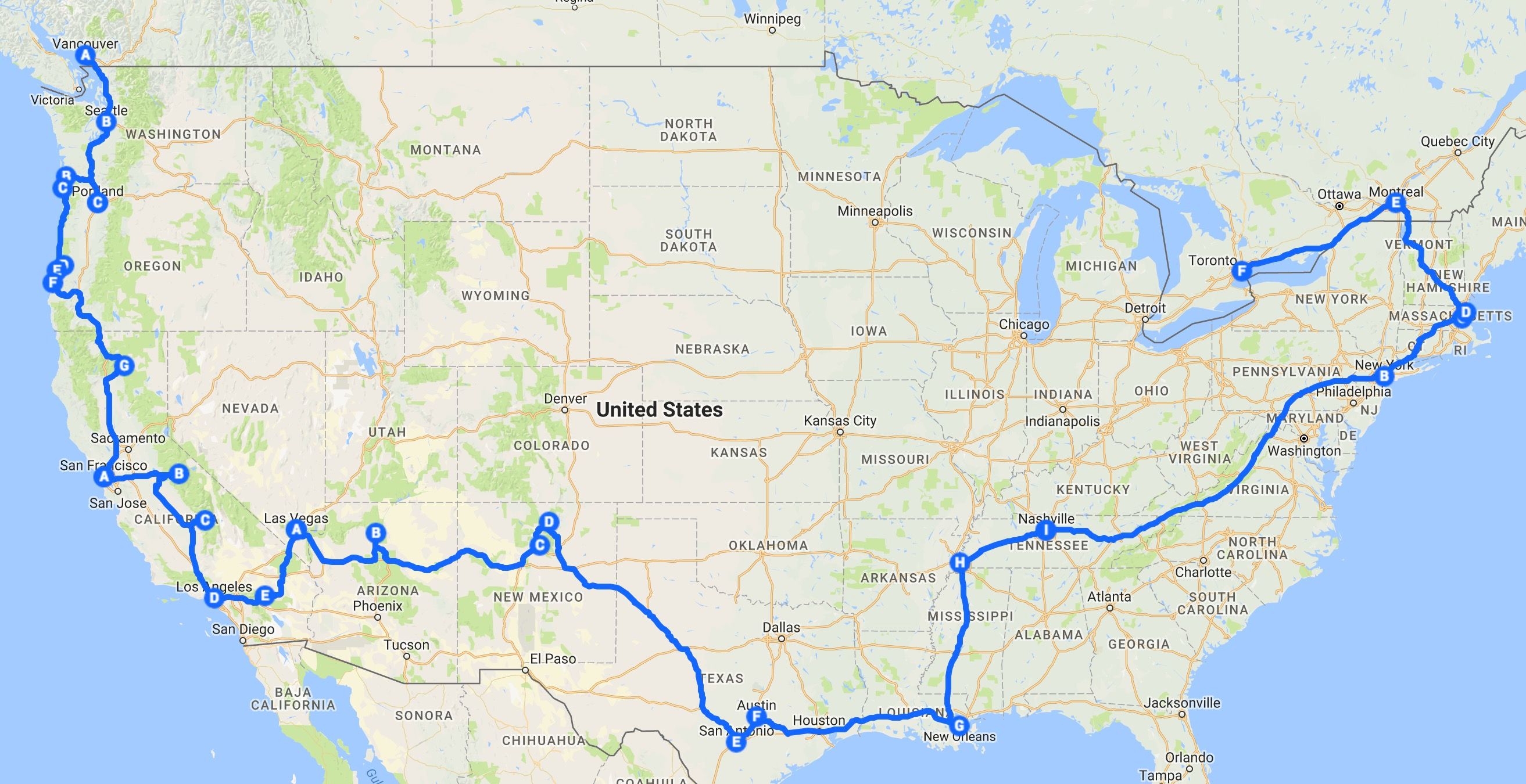 US Road Trip