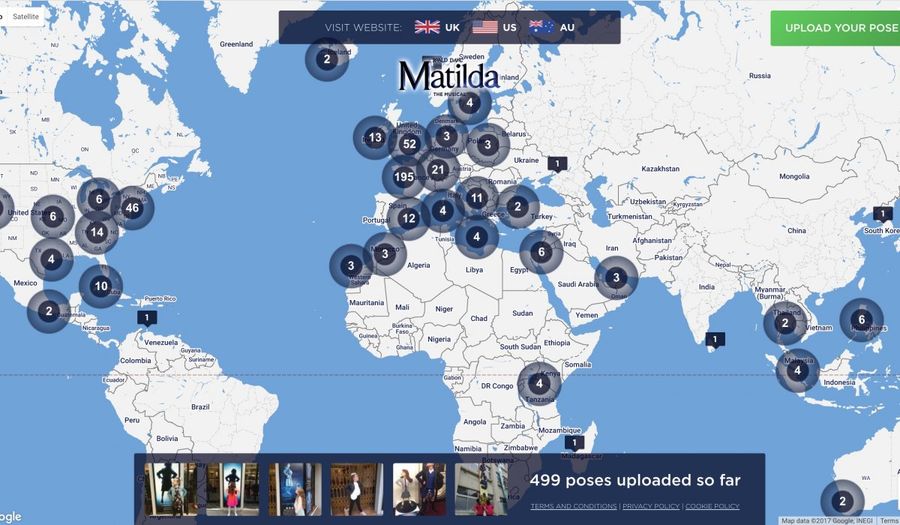 Matilda Pose Map