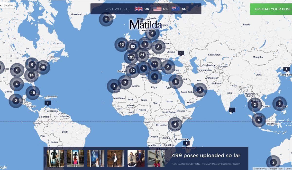 Matilda Pose Map
