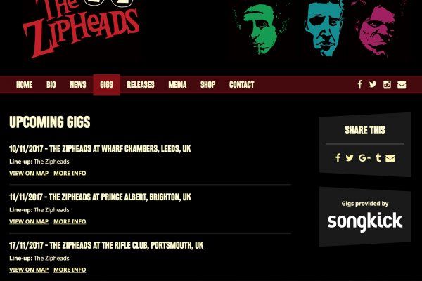 Zipheads Website